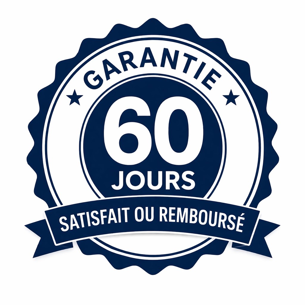Garantie 60 jours satisfait ou remboursé SX66